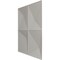 Ekena Millwork 19 5/8in. W x 19 5/8in. H Ellis EnduraWall Decorative 3D Wall Panel Covers 2.67 Sq. Ft. WP20X20ELCST - alternate 4